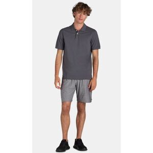 NEW NWT Mens Sz XL (40-42) Gray Elastic Waist Stretchy Athletic Shorts Pockets